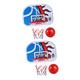 ERINGOGO 2 Sets Sports Basketball Hoop Kids Basketball Hoop Toy Wall Hanging Basketball Hoop Mini Basketball Hoop Wall Mini Hoop Hanging Basketball Board Child Outdoor Valve