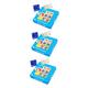 ibasenice 3 Sets Early Childhood Education Toys Boy Toys Interactive Kids Toy Kid Toys Montessori Preschool Learning Toys Boys Toys Children’s Toys Kids Leaning Toy Wood Board Game Puzzle