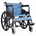 Extra-Wide Wheelchair with 20 Seat, 418 lbs Weight Capacity - Heavy Duty Folding Transport Chair for Adults, Full Arms & Swing-Away Footrests