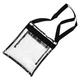 Kisangel 4pcs Transparent Satchel Purses Crossbody Bag Cross Body Purse Crossbody Shoulder Bag Convenient Clear Purse Multi- Function Clear Bag Stadium Supply Multi-function Stadium Bag Pvc