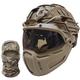 TRCTIC Airsoft FAST Tactical Helmet with Multicam Helmet Cover Full Face Paintball Mask and Goggles Set for Outdoor Hunting CS Military CBQ Game