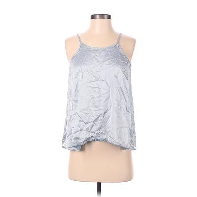 PJ Harlow Sleeveless Blouse: Silver Tops - Women's Size X-Small