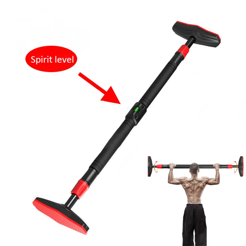 Barre horizontale de porte intérieure réglable, sans poinçon, entraînement du dos, équipement de fitness, côtes vers le haut, porte murale, ruisseau vers le haut, salle de sport à domicile