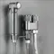 Ensemble de pistolet de pulvérisation de toilette pour Bidet à main, en acier inoxydable, nettoyage de salle de bains pour femmes, pistolet de pulvérisation Portable, accessoires de salle de bains