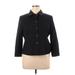 Lands' End Jacket: Black Jackets & Outerwear - Women's Size 16 Petite