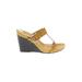 Nine West Wedges: Yellow Shoes - Women's Size 8