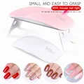 Mini lampe UV LED portable rose pour vernis à ongles sèche-vernis à ongles séchage rapide outil