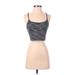 OFFLINE by Aerie Active Tank Top: Gray Activewear - Women's Size Small