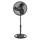 Lasko 3-Speed Adjustable Tilting Oscillating Standing Pedestal Fan in Black | 48 H x 17 W x 18 D in | Wayfair LKO-2521
