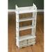 August Grove® Kay Bookcase Wood in White | 45 H x 21 W x 8 D in | Wayfair A2AF335903BE4DD5814453EC1152338A