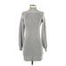 Gentle Fawn Casual Dress - Sweater Dress: Gray Marled Dresses - Women's Size X-Small