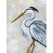 Ebern Designs Heron by Yvette St. Amant Print Paper, Solid Wood in Blue | 24 H x 18 W x 1.25 D in | Wayfair 7C3BCC6E97874BDDBE48187684414D1A