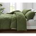 Ebern Designs Saronville Microfiber Comforter Set Polyester/Polyfill/Microfiber in Green | Twin Extra Long Comforter + 1 Standard Sham | Wayfair