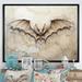 Winston Porter Minimalism Bat Open Wings I - Print on Canvas Metal | 30 H x 40 W x 1.5 D in | Wayfair 1709691875B94A9FAE51777D43B3A680