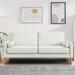 Ebern Designs Zondra 68.5" Velvet Sofa Velvet in White | 33.07 H x 68.5 W x 30.31 D in | Wayfair 54727EEC4E6C457F84617DD8684147A4