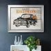 Williston Forge Happy Halloween Framed On Canvas Print Canvas in Black/Orange/White | 30 H x 44 W x 1.5 D in | Wayfair