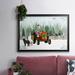 Wexford Home Country Santa Collection A Framed On Canvas Print Canvas in Black/Green/Red | 14 H x 20 W x 1.5 D in | Wayfair CF15-2632625-6001