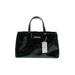 Louis Vuitton Leather Satchel: Patent Black Solid Bags