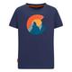 TROLLKIDS - T-Shirt Halsafjord In Mystic Blue, Gr.104