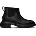 Black Leather Chelsea Boots