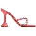 Pink Lily Heeled Sandals