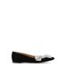 Thea Embellished Suede Ballet Flats