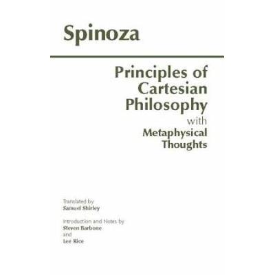 Principles of Cartesian Philosophy with Metaphysical Thoughts Lodewijk Meyers Inaugural Dissertation