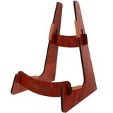 Guitar Bracket Electric Guitar Stands Wooden Guitar Stand Bracket Guitar Violin Stand Foldable Floor Display Guitar Stand Holders (Brown) Ukeleles for Beginners