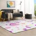 Anyway.go Area Rug Non Slip Absorbent Comfort Soft Floor Carpet Yoga Mat for Indoor Outdoor Entryway Living Room Bedroom Home Decor 60 x 39inch Unicorn and Rainbow