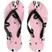 GZHJMY Flip Flops Cute Dog Puppy Animal Pink Slippers Sandals for Women Men Boy Girl Kid Beach Summer Yoga Mat Slipper Shoes
