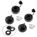 4Pcs Kayak Boat Sea Fishing Rod Holder Mount Base Tackle Accessory + Screws