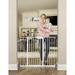 Regalo Extra Tall Widespan Pet Gate 29 in. to 49 in. White