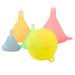 Ttybhh Cooking Utensils Clearance 5 Liquid Kitchen Funnel Colorful Large Variety Oil Pcs Medium Small Set Plastic Kitchen Dining & Bar Multicolor