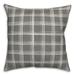 Creative Products Gray Plaid 18 x 18 Indoor / Outdoor Pillow