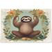 Dreamtimes Cute Baby Sloth Puzzles for Adults 500 Piece Intellectual Educational Decompressing Puzzle Toy for Kids Adults Birthday Gift 20.5 x14.9