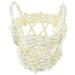Miniature Woven Baskets Home Decor Decorative Model Decorate to Weave Toys for Children Wood
