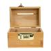 Money Box with Lock Wood Bank Decor Containers Lids Wedding Wooden Coin Change Child