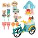 Ice Cream Truck Toy Toys Cognitive Puzzle Childrens Room Decor Children s Plastic Toddler