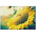 Wellsay Bee and Sunflower 500 Piece Jigsaw Puzzle Wall Artwork Puzzle Games for Adults Teens 20.5 L X 14.9 W