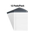 TRU RED TR57367 Notepads 8.5-Inch X 11.75-Inch Wide Ruled White 50 Sheets/Pad