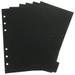 Inner Page Divider of Handbook 24 Sheets Binder Organizer Clips Labels Office Chaiers Supplies Tab Dividers Plastic for