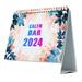Desk Calendar 2023-2024 from September.2023 to December2024 8 x 8 Standing Desk Calendar with To-do List & Notes for Kitchen Office Schoolstyle:style 3;