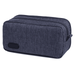 Large Pencil Case with Zipper Multi-Function Compartment Large-Capacity Pen Soft Fabricblue