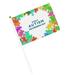 World Autism Awareness Day Mini Hand Held Flags Small Flag Banner Party Decoration For Parades Six Piece