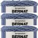 Spinrite Bernat Blanket Ombre Yarn - Shade Blue Ombre 1 Pack of 3 Piece