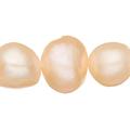 White Freshwater Cultured Pearls Natural Keshi Pearls B+ Graded 11X7x9mm (Approx.) 15.5Inch Strings/43Pearls