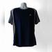 Adidas Shirts | Adidas Men's Navy/Gray Short-Sleeve Activewear T-Shirt Size Xl | Color: Blue/Gray | Size: Xl