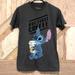 Disney Shirts | Disney Lilo And Stitch Coffee First Men's Adult T-Shirt Grey Extra Small | Color: Gray | Size: Xs