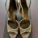 Gucci Shoes | Authentic Gucci Wedge Sandals Size 8 W/ Box | Color: Tan | Size: 8