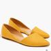J. Crew Shoes | Jcrew Suede Flats, New In Box | Color: Yellow | Size: 7
